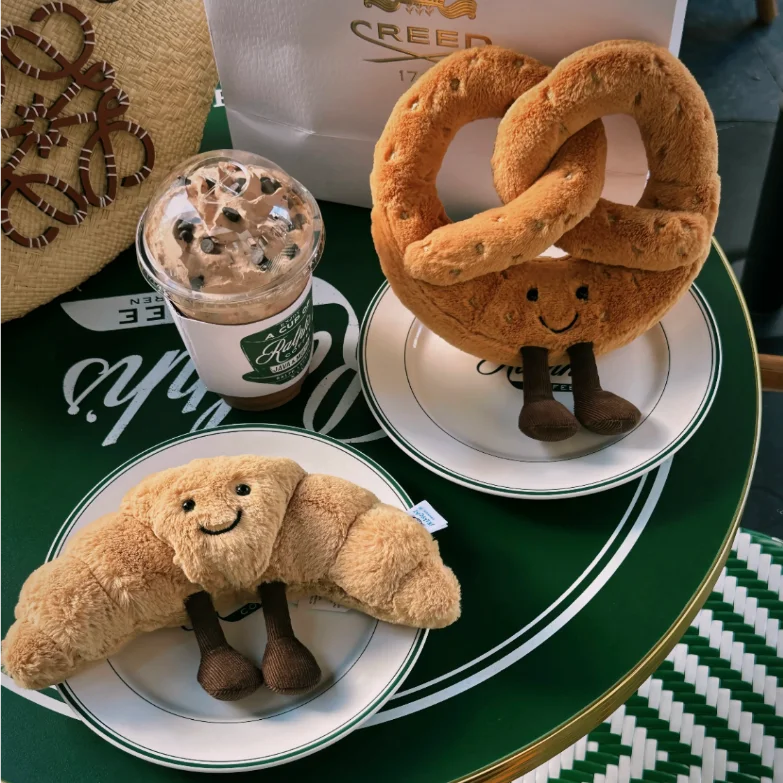 Jellycat хлебная кукла креативная мягкая милая маленькая рюкзак кулон модель