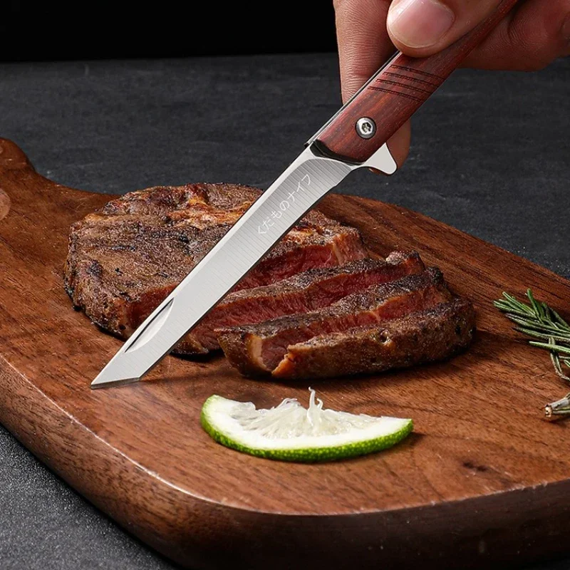 Красный Портативный Складной Кухонный Нож Многофункциональный Миниатюрный Из