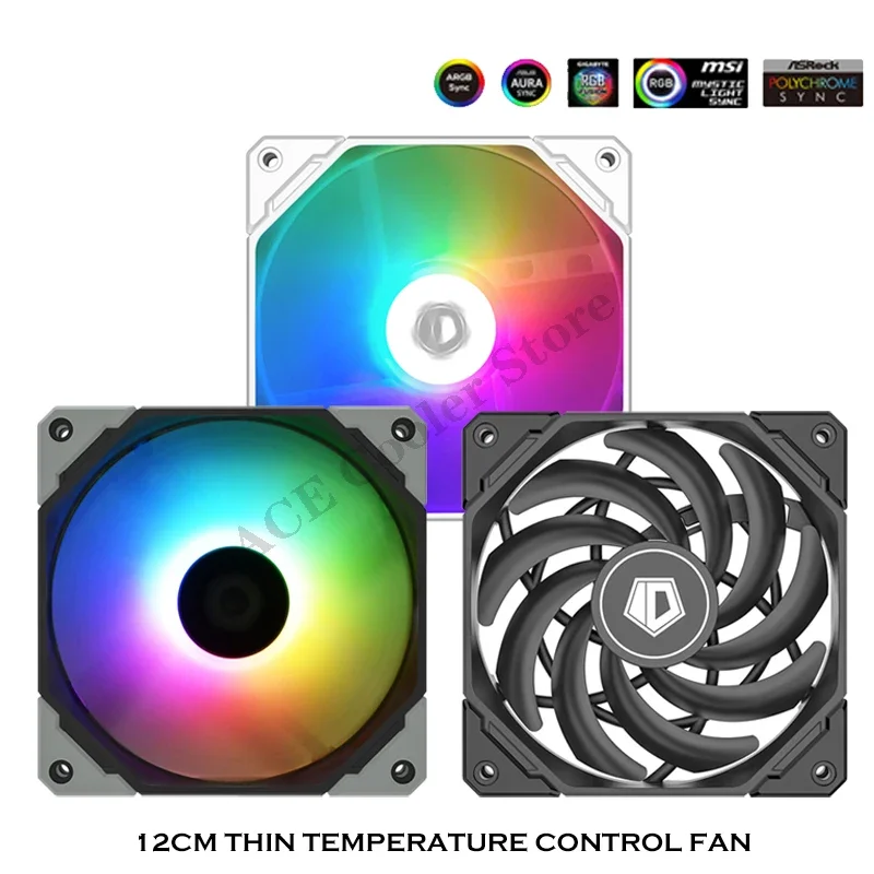 12015 шт. чехол Fan 15 мм ультратонкий вентилятор водяного кулера для процессора 4