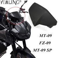 motorcycle accessories glare shield instrument hat sun visor meter cover guard for yamaha mt09 mt 09 mt 09 sp 2018 2019 2020