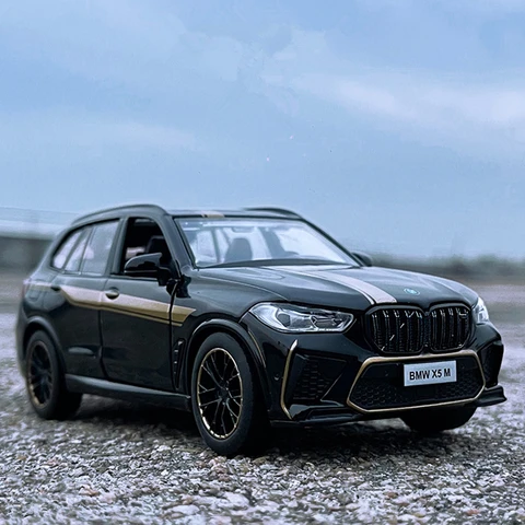 BMW X5 X5M SUV масштаб 1:32 металлическая модель автомобиля со звуком и светом