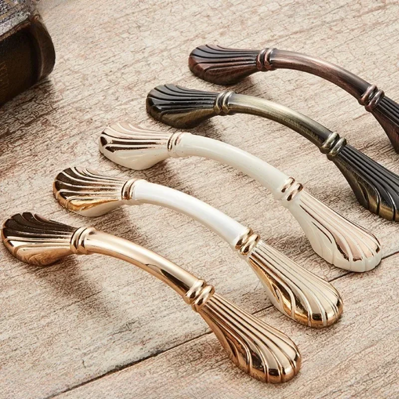 Европейский стиль цвет слоновой кости белый шкаф современный минималистичный