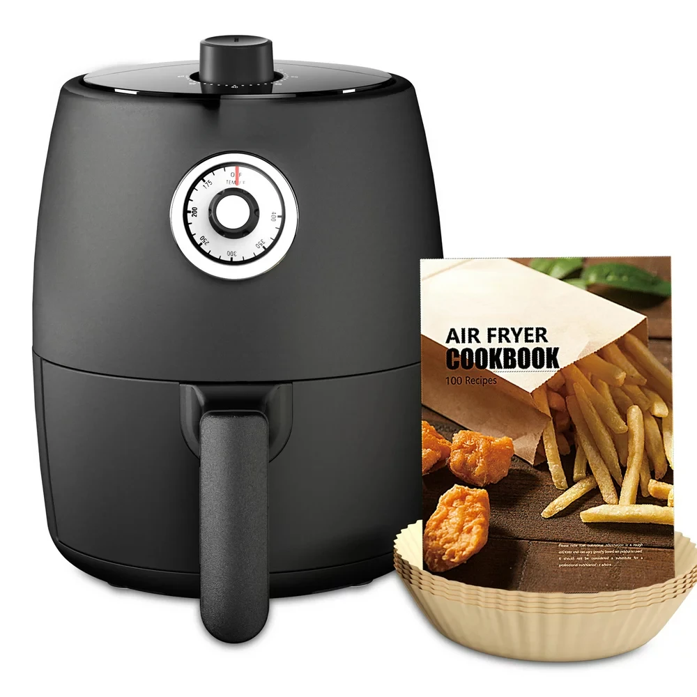 

Fryer, 2 Quart Capacity with Air Fryer Paper Liners 50Pcs