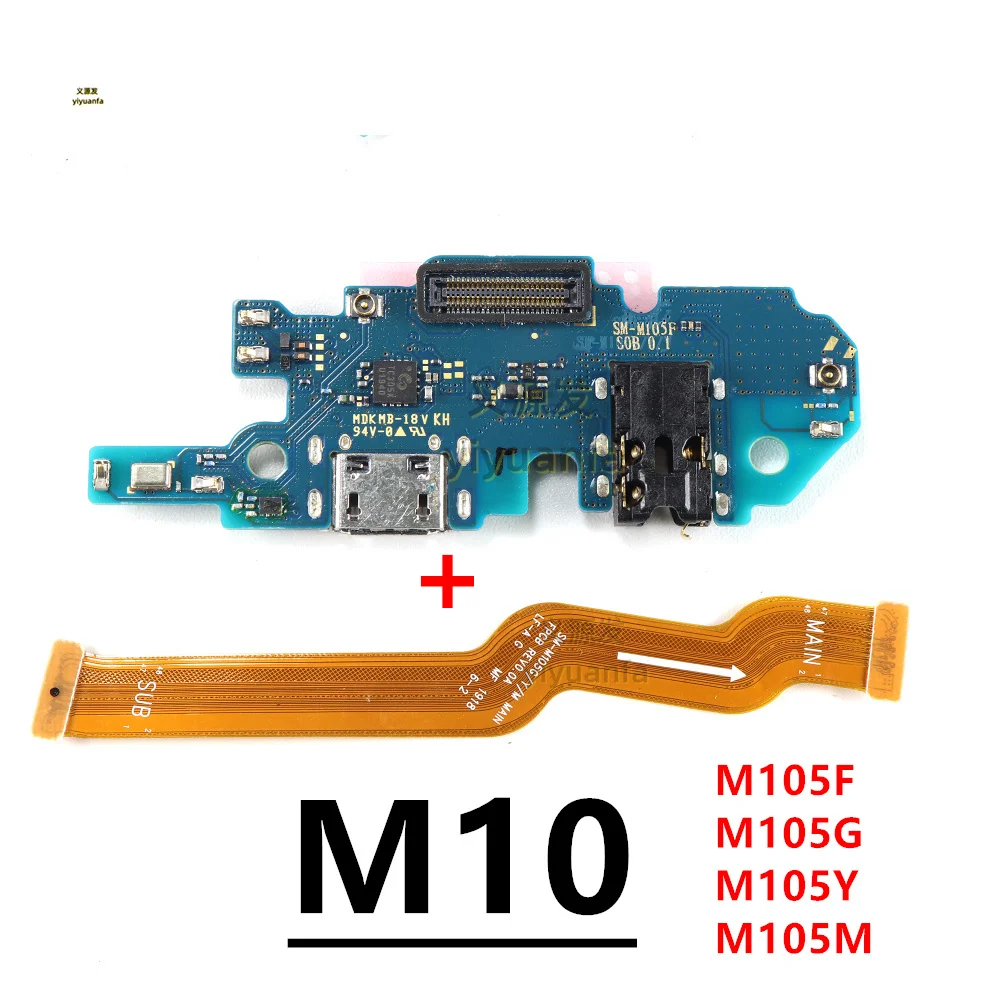 Для Samsung Galaxy M10 M105 M105F USB микрозарядное устройство порт для зарядки док-станция