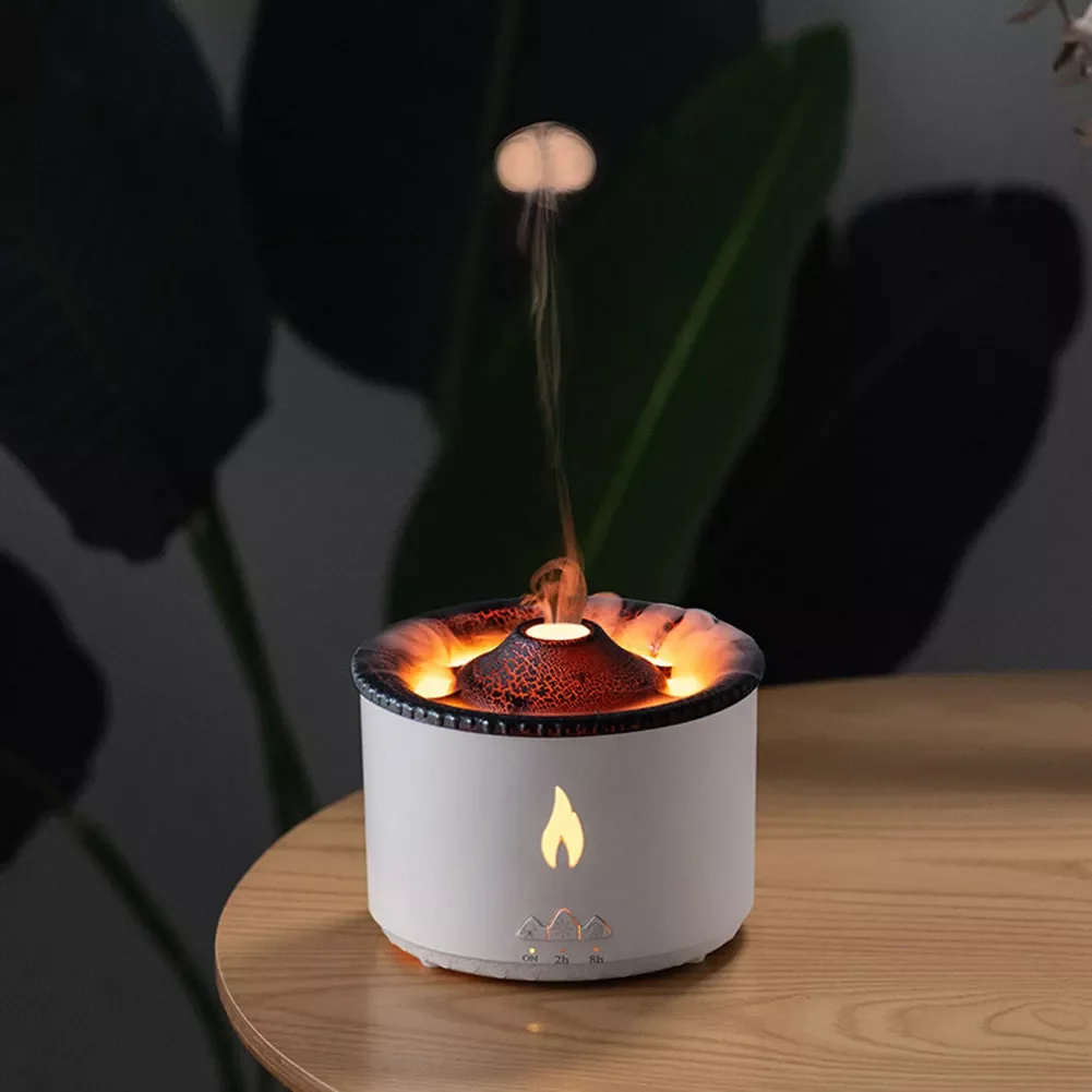

Jellyfish Flame Essential Oil Diffusers Relieve Fatigue Fragrance Diffuser Home Appliance Portable Supplies for Home Office Yoga