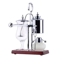 stainless steel gold silver syphon siphon espresso royal balancing vacuum coffee maker machine