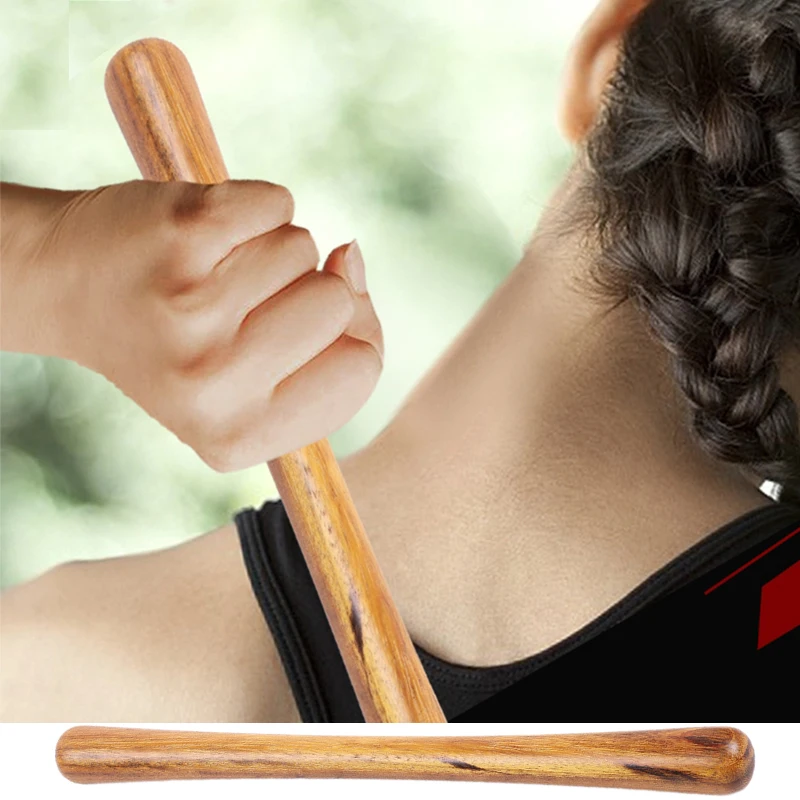 S/L натуральный деревянный акупунктурный массажный молоток-карандаш от целлюлита