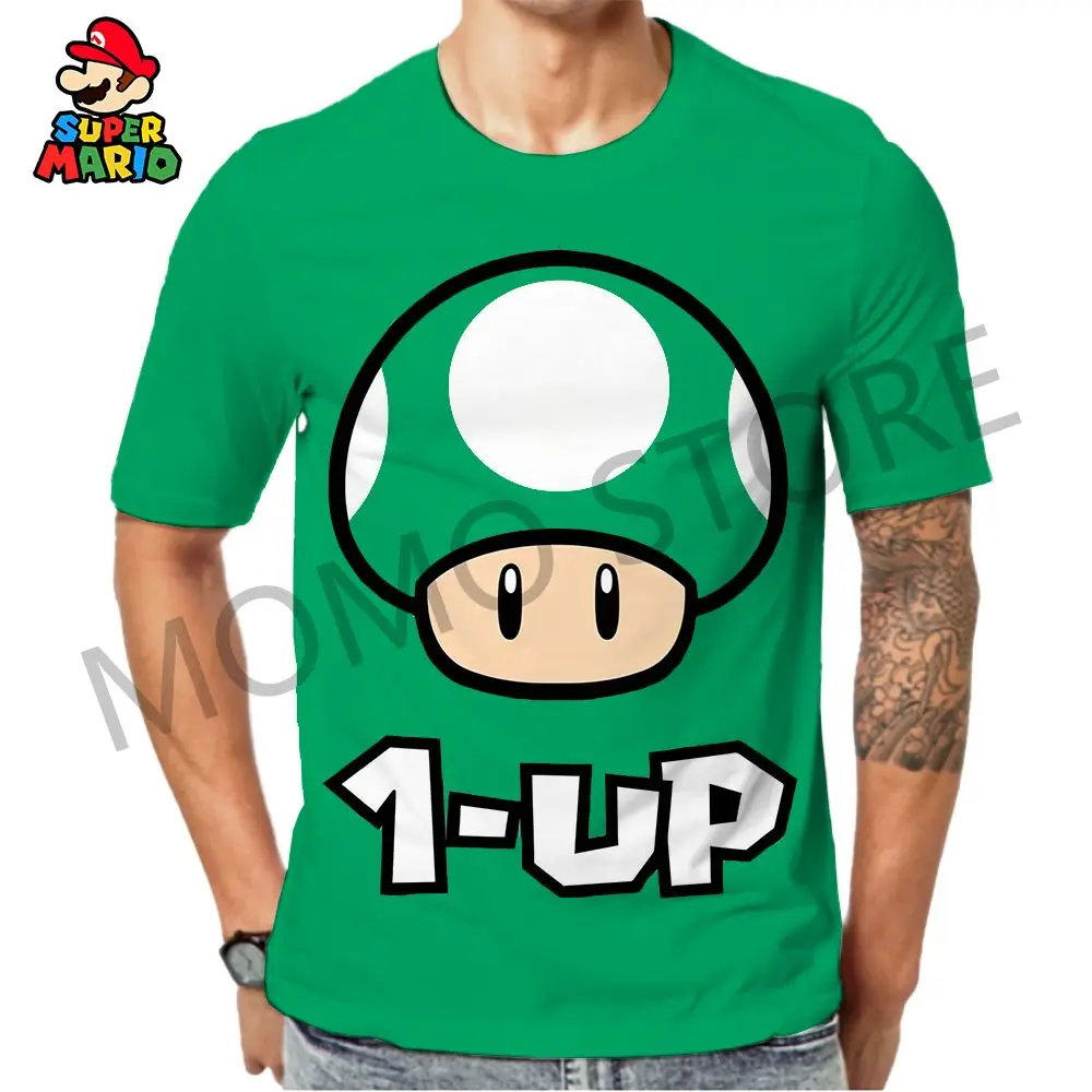 Футболка мужская быстросохнущая с принтом Марио 2024-6XL