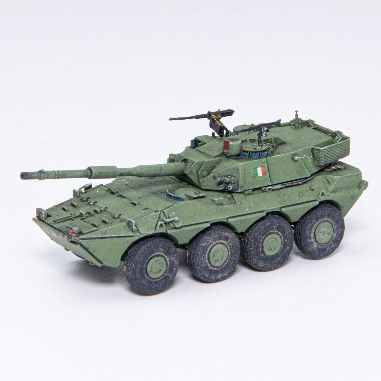 Фото Масштабная модель истребителя танков Centauro из смолы 1:144, коллекционная, для взрослых, классика, ностальгия, подарки, сувенир, статическая модель для демонстрации №4