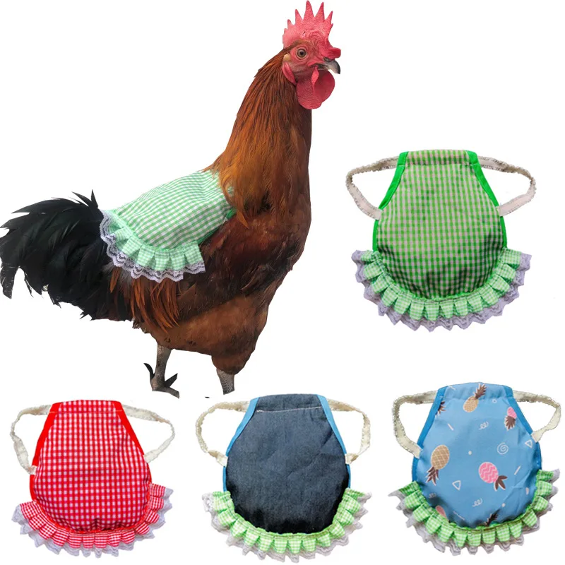 

2022 New Chicken Saddle With Elastic Straps For Small Medium Hens Poultry Feather Protection Retainer Hen Apron For Cold Weather