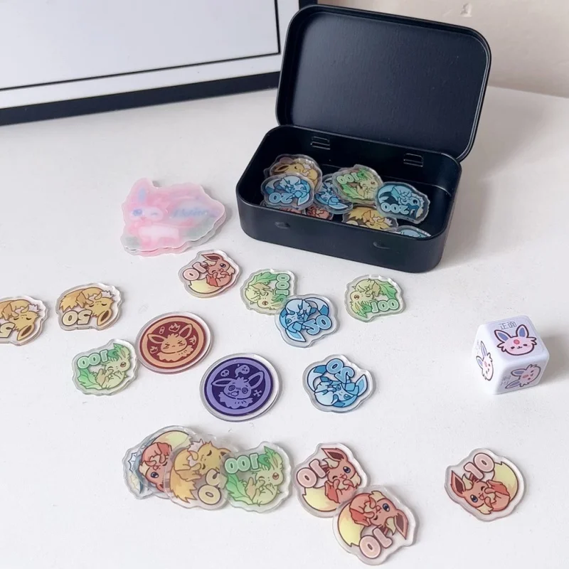 Реквизит для игры карты покемон семейство PTCG Eevee сильвеон вапоран флареон