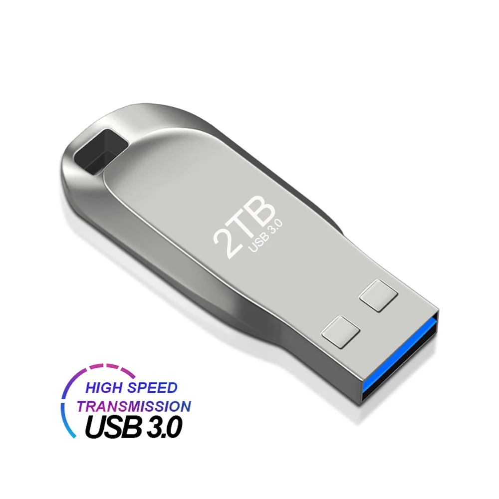 Фото Новинка 2022, Usb 3,0, флешка, флэш-накопитель, высокоскоростная флешка, ТБ, металлические водонепроницаемые Usb-флэш-накопители, 4 ТБ, флэш-память ... №4