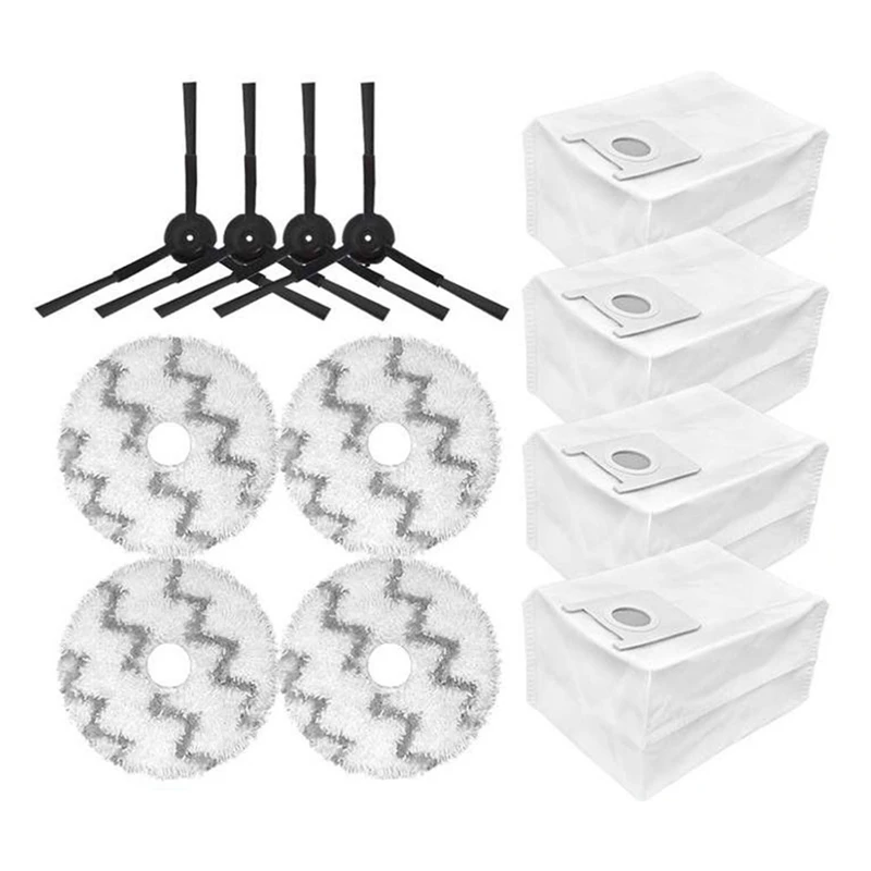 

Replacement Side Brush Mop Cloth Pad Rag Dust Bag For Xiaomi Roidmi EVA SDJ06RM Robot Vacuum Cleaner Accessories