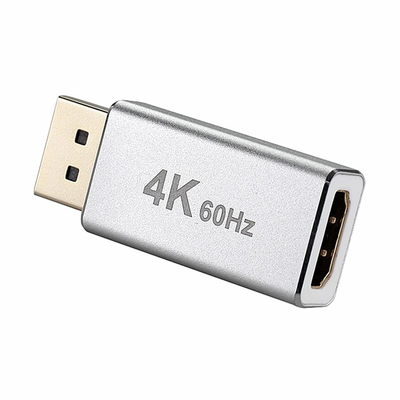 

4K Displayport DP to HDMI-Compatible Adapter 4K 60Hz for PC Laptop Projector Converter