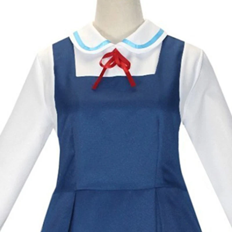 Костюм для косплея Аня форгер из аниме Шпион х Синее платье Униформа Носки