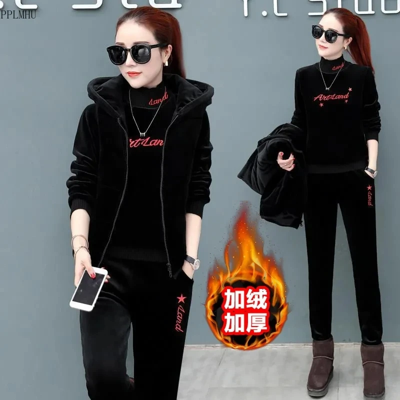 Женский зимний теплый пуловер с высоким воротником