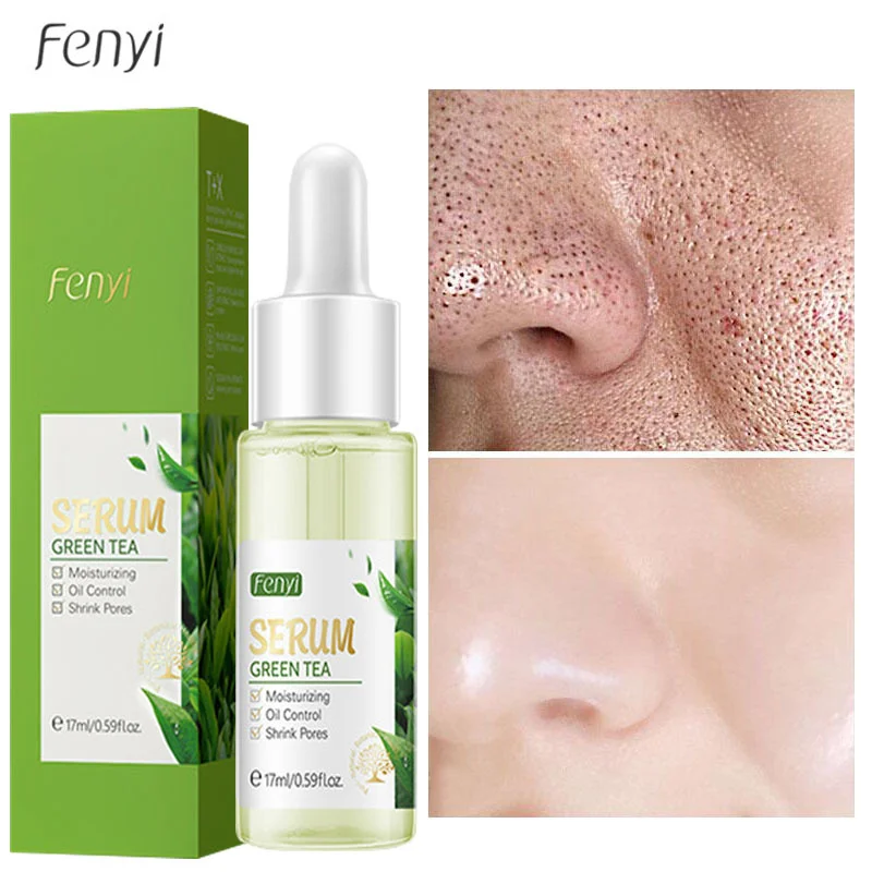 Pore Shrink Face Serum Remove Dark Spots Acne Blackheads Beauty Products Oil Control Whitening Moisturizing Skin Care