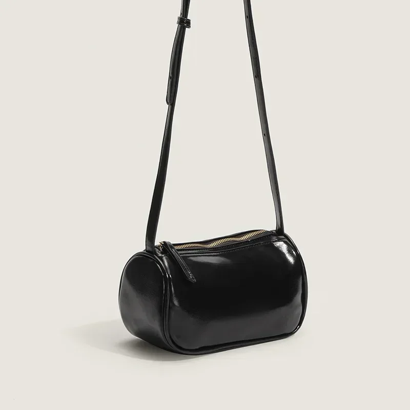 Новая иностранная Сумочка для подмышек однотонная женская сумка на одно плечо