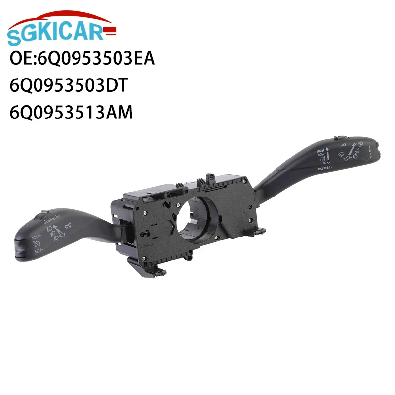 

6Q0953503EA 6Q0953513AM автомобильный индикатор поворота, переключатель стеклоочистителя, комбинированный переключатель для SKODA FABIA II ROOMSTER VW AMAROK