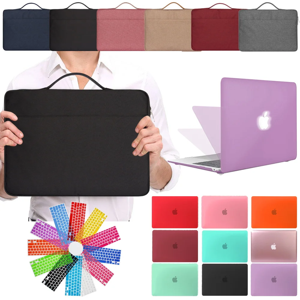 Чехол для ноутбука Apple Macbook Air 13/11/Macbook Pro 13/15/Macbook Белый 13 защитный чехол + клавиатуры