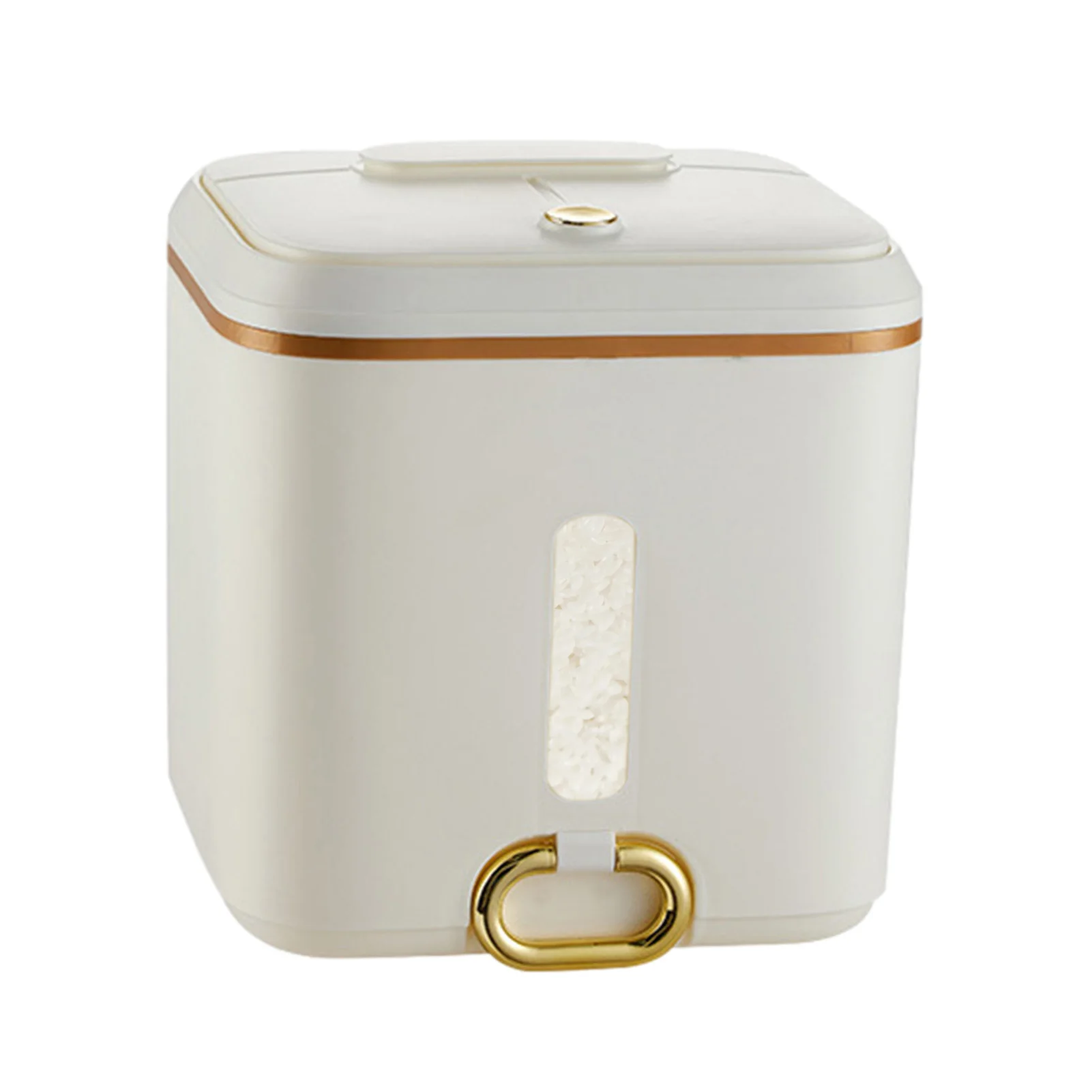 

Food Dispenser Large Capacity Sealed Food Dispenser Grain Storage Container With Double-layer Sealing Ring Large Capacity