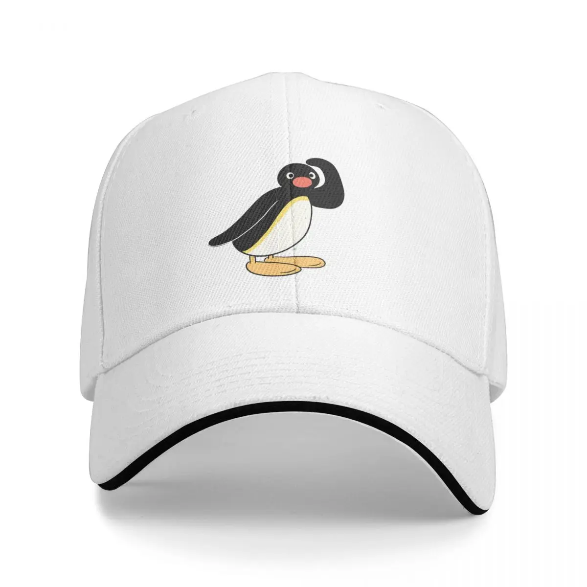 

Noot Pingu Baseball Caps Snapback Fashion Baseball Hats Breathable Casual Outdoor Unisex Polychromatic Customizable