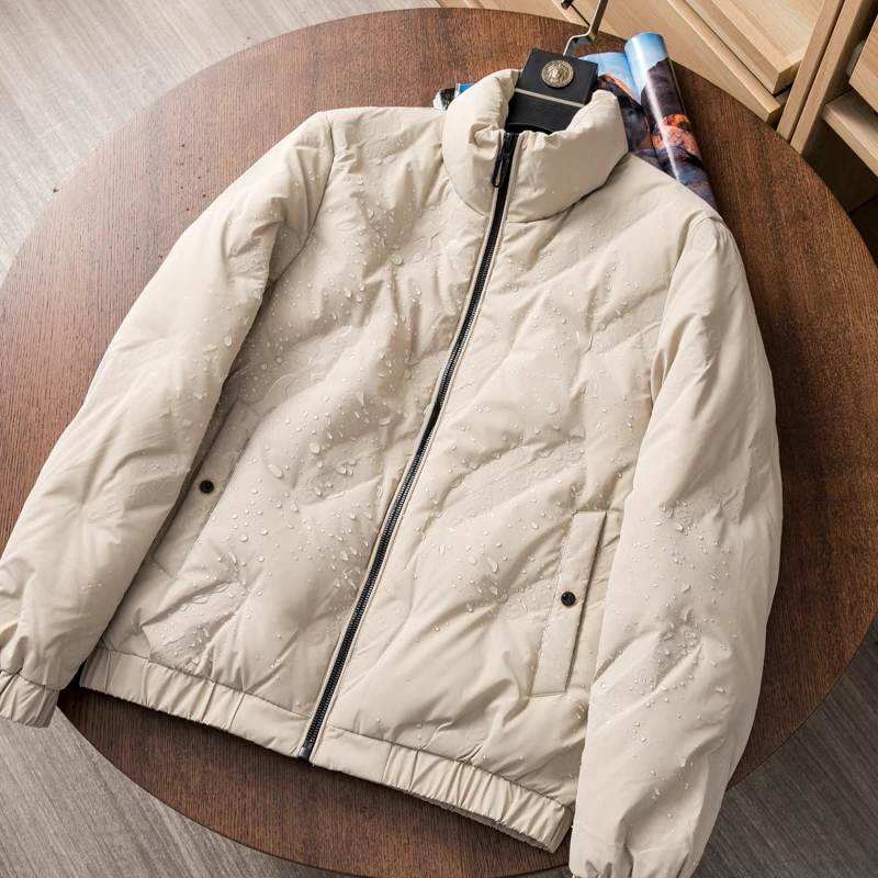 Man Winter Clothing Duck Down Overcoat Short Jacket Parkas for Male Highstreet Outerwear Windbreaker Plus Oversize XXXXXL 4XL5XL