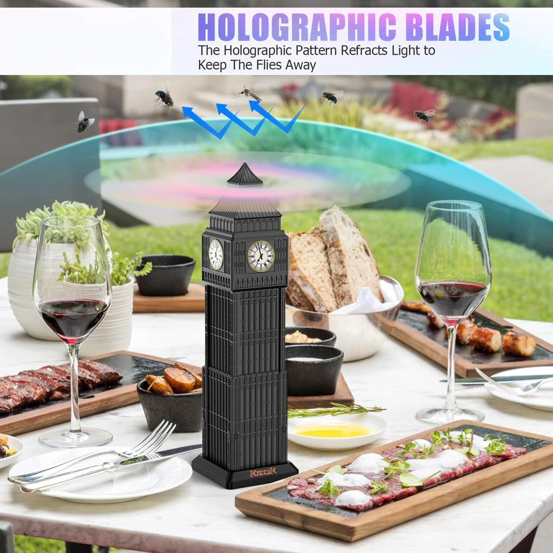Вентиляторы для планшетов настольные лампы с голографическими лезвиями пикника