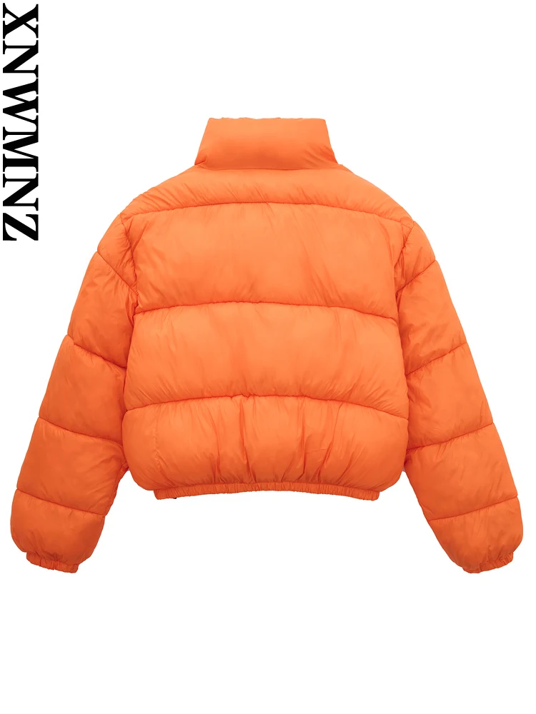 XNWMNZ 2022 Women Fashion Jacket Women's Winter Coat Thick Warm Puffer Parkas Padded Cotton Parkas Female Winter Clothes