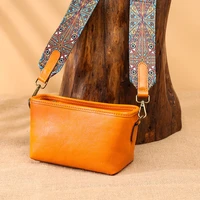 fashion trend sling bucket luxury designer handbags for women genuine leather casual vintage tote messenger lady shoulder bags