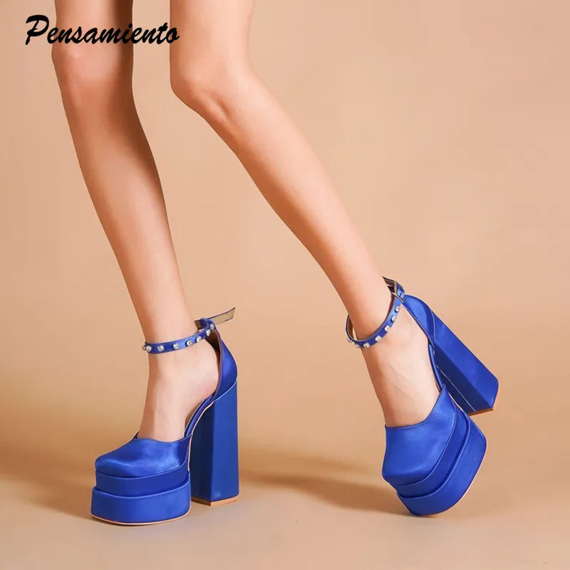 New brand Women Sandals Summer Shoes Sexy Thick High heels Platform Wedges Party Wedding Chunky Shoes Woman Gladiator sandals