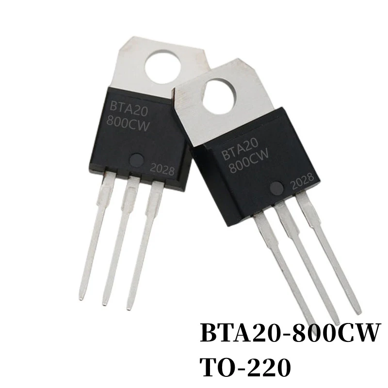 

5/10Pcs Triac TO-220 BTA20-800SW BTA20-800TW BTA20-800B BTA20-800BW BTA20-800C BTA20-800CW DIP Thyristor