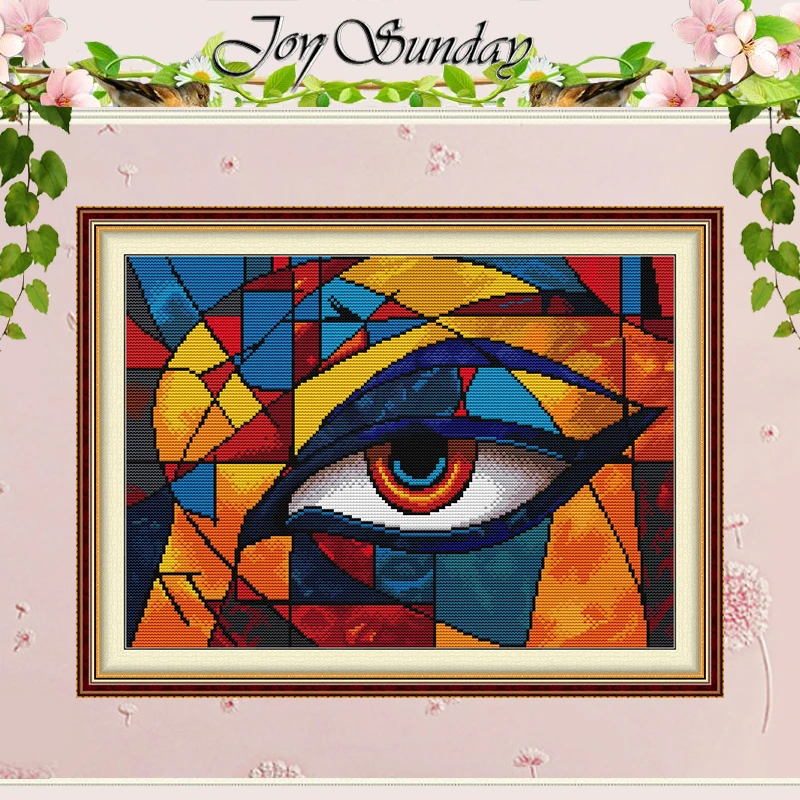 Шаблоны для вышивки крестиком Набор DIY 11CT 14CT 16CT штампованный DMC рукоделие