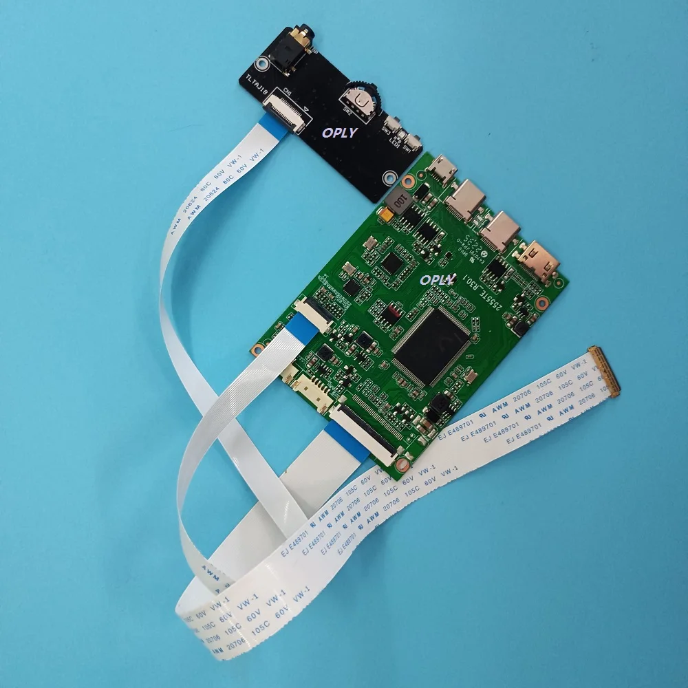 

EDP Controller kit 2K for PT156WHM-N10 QT140WHM-N44 QT156WHM-N42 R125NWR3 1366x768 LED LCD mini USB Type-c Mini HDMI-compatible