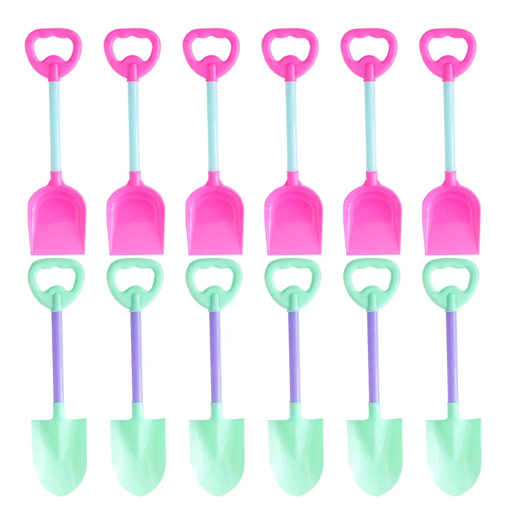 

12Pcs Funny Shovels Children Playthings Kids Beach Toys (Random Style)