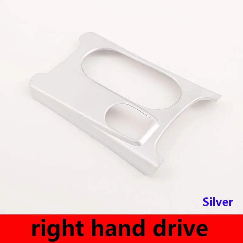 Для Mercedes Benz A Class GLA CLA C117 W117 W176 X156 AMG ABS Серебряный автомобильный держатель чашки наклейка на крышку автомобильные аксессуары LHD RHD