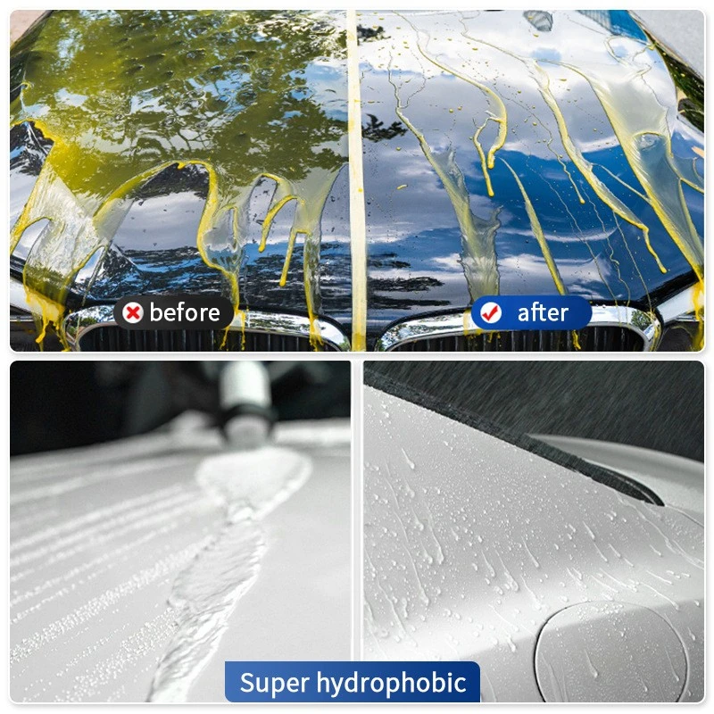 

Ceramic Coating For Auto Paint More Shine Fortify Quick Coat Hydrophobic Polish Waterless Wax HGKJ S12