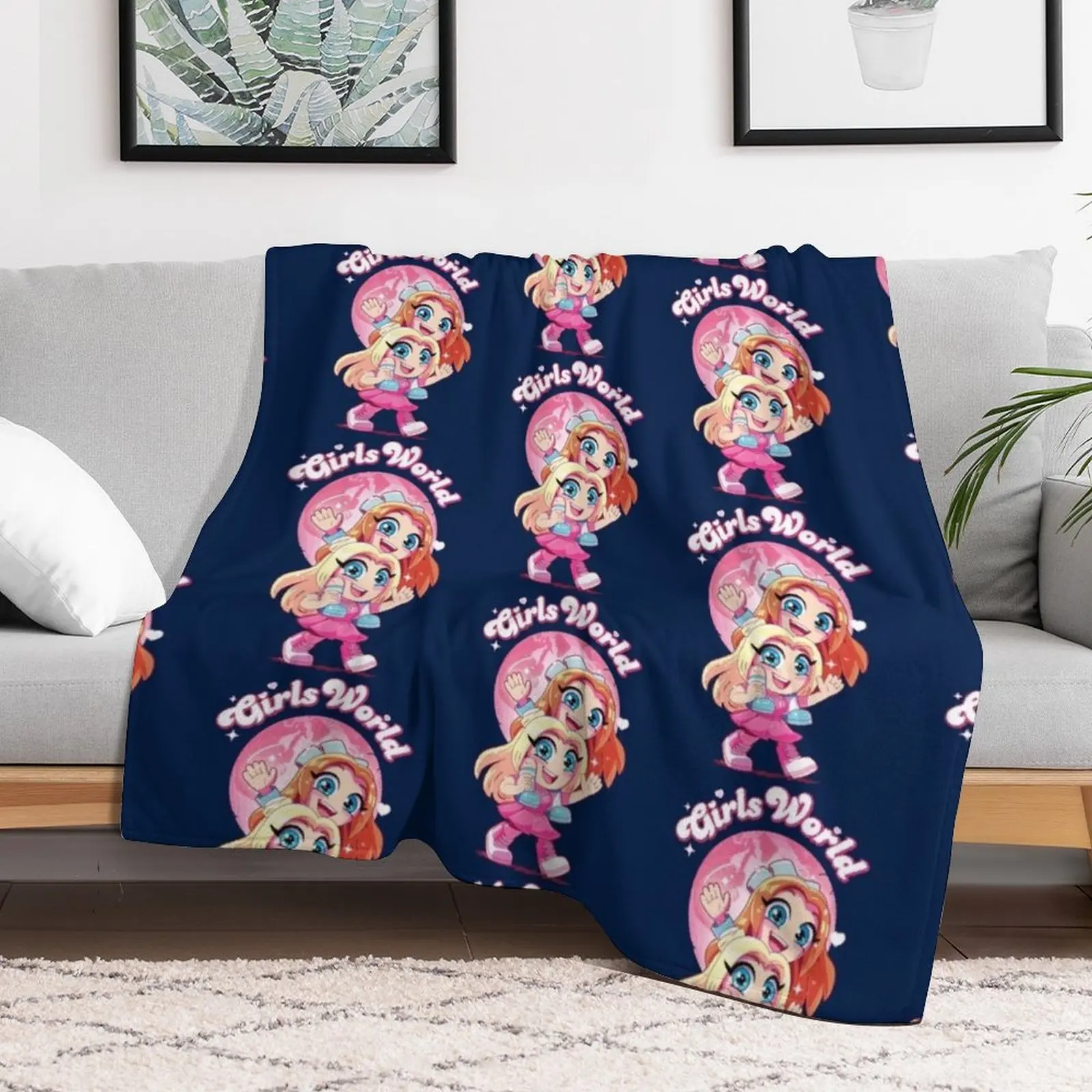 Одеяло Mackenzie Turner Girls World винтажные туристические одеяла