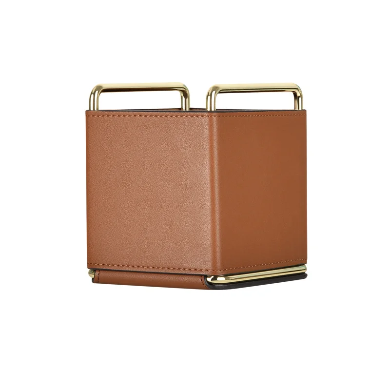 

Кожаная настольная коробка для хранения