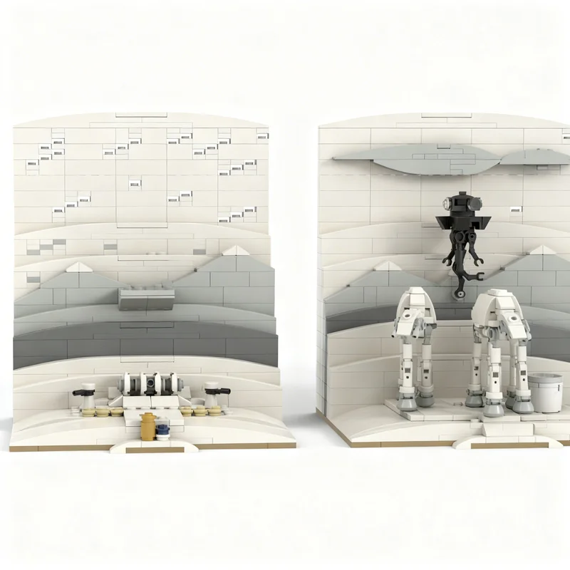 Фото 2754 детали MOC Star Battle Ultimate Collector Series Micro EPISODE V The Empire Strikes Back Модель из строительных блоков Подарки на Рождество №3