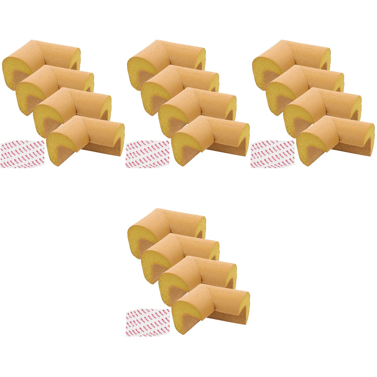 

16 шт., Защитные уголки для защиты от столкновений