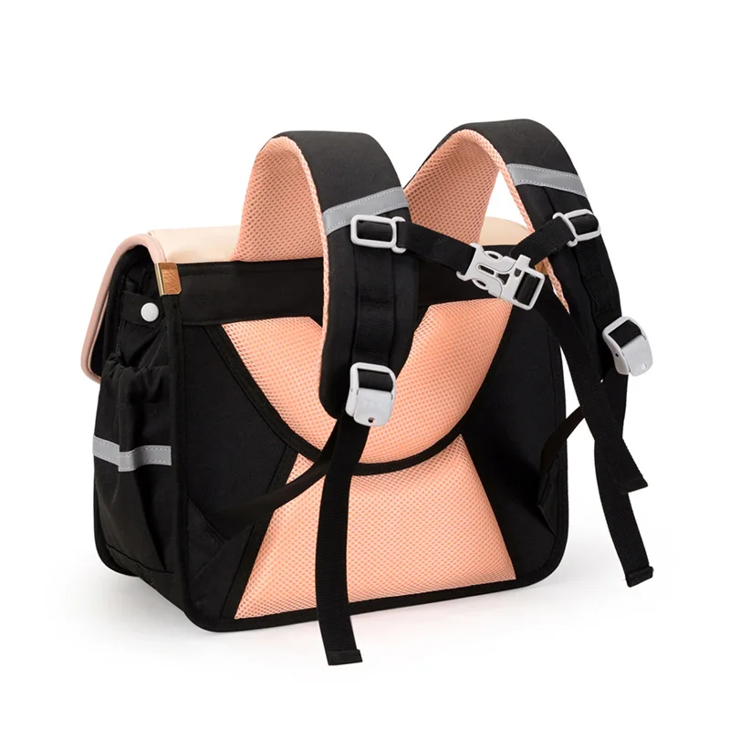 Grade 1-6 Horizontal British Style Children Unicorn Foldable Backpacks New Girl Boy Large Bags Breathable Mochila Back To School