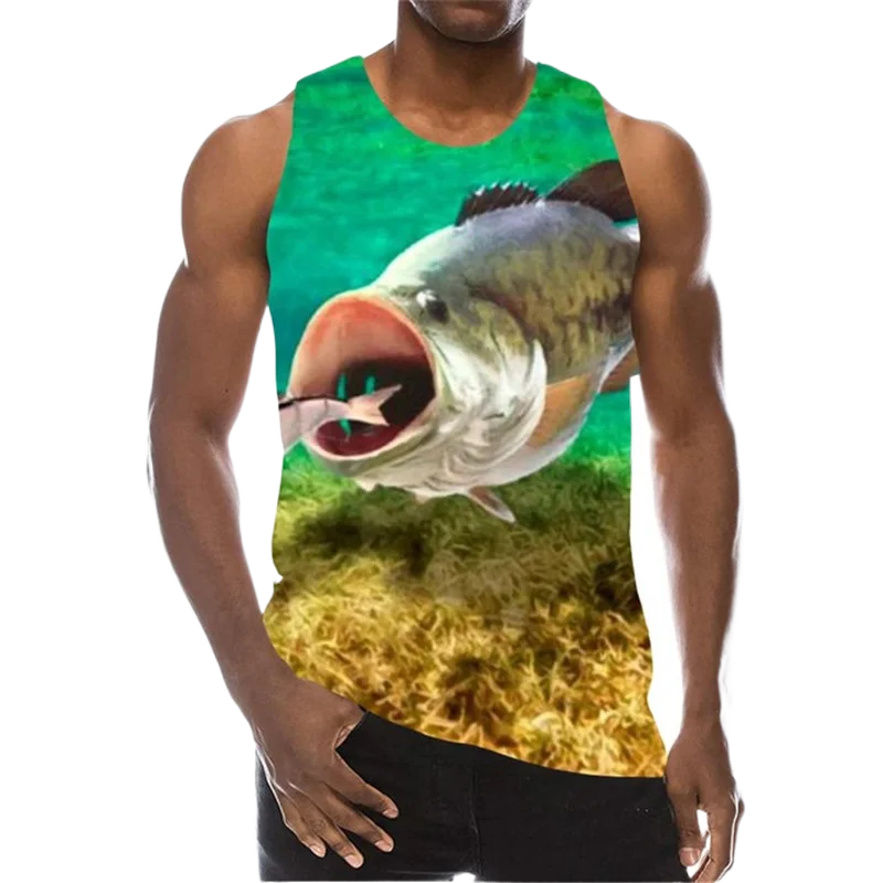 Рисунок 4 - Жилет мужской с объемным рисунком рыбы