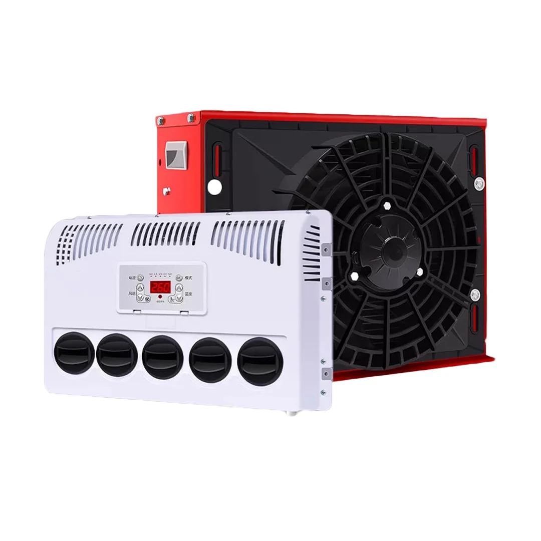 

2022 Parking Compressor Mini Conditioner 12V DC Parking Cooler Mini Split Car Air Conditioner Compressor