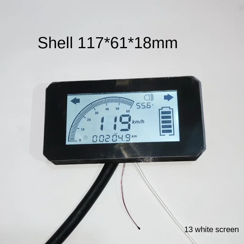 

Внешний электромобиль, велосипед, модификация, ЖК-метр, простой тип, аксессуары для литиевой батареи для скутера, одометр скорости