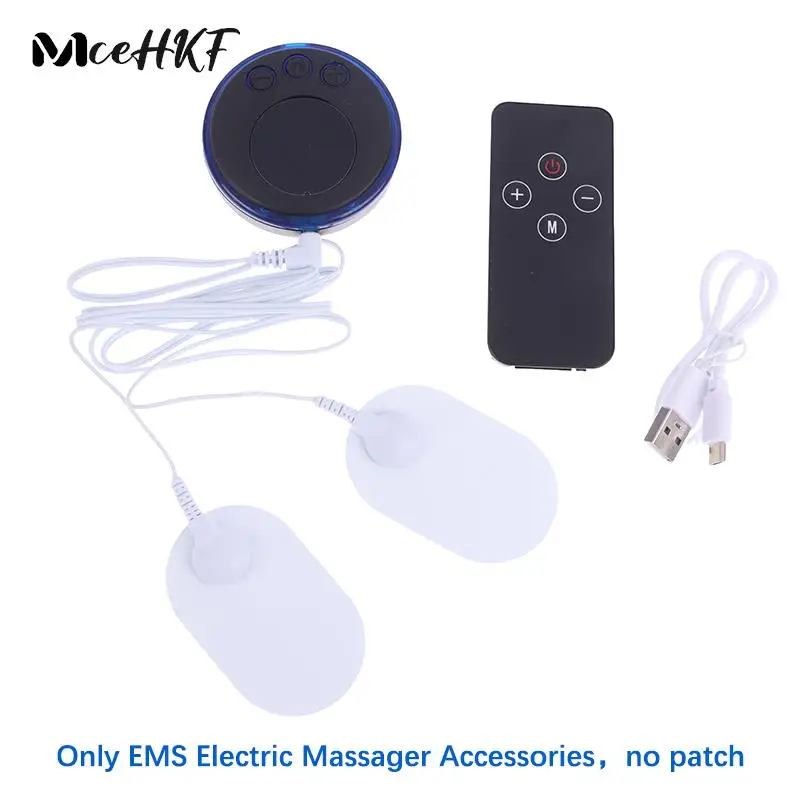 

EMS Hips Trainer Electric Pulse Massager Patch Electrode Gel Pads Tens Back Stretcher Cervical Masajeador Butt Muscle Stimulator