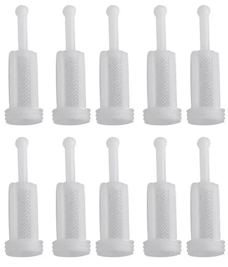 

10Pcs Plastic Gravity Feed Spray Gun Spray Filter Pot Paint Filters Mesh 36x11mm Dust Remove Air Tool Accessories