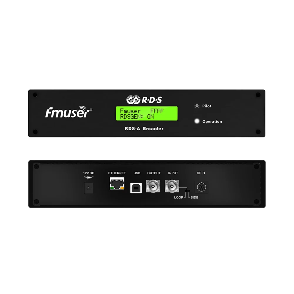 

FMUSER 100W/150W 150watts Radio Broadcast FM Transmitter + RDS Encoder With TA MPX In RDS OUT