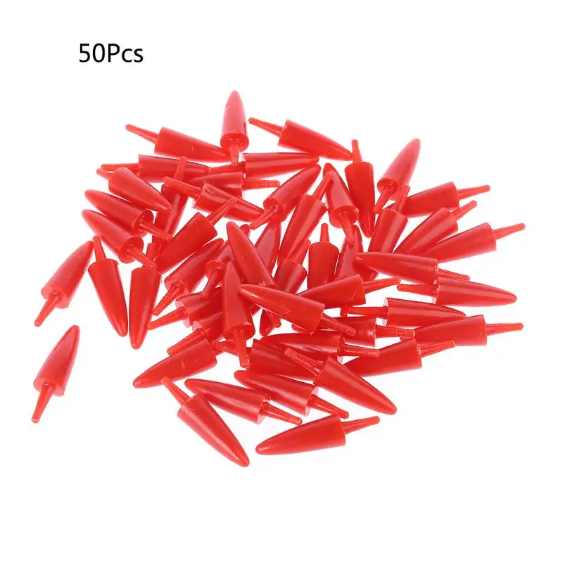 

50 шт. 12x23 мм пластиковый снеговик нос для рукоделия детские игрушки Chr