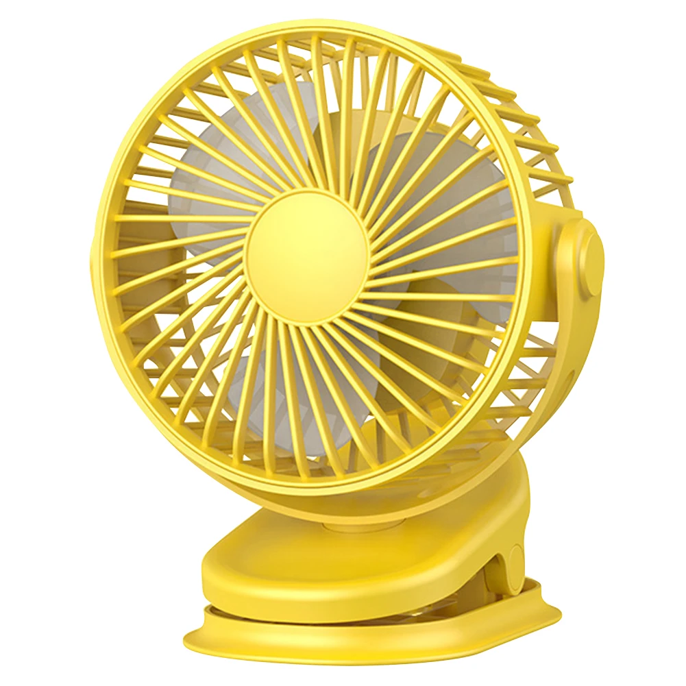 

USB Charging Portable Mini Fan Quiet Hand Clip Fan 720 Degree Rotating Table Ventilator Fans Outdoor Camping Fan for Home Office